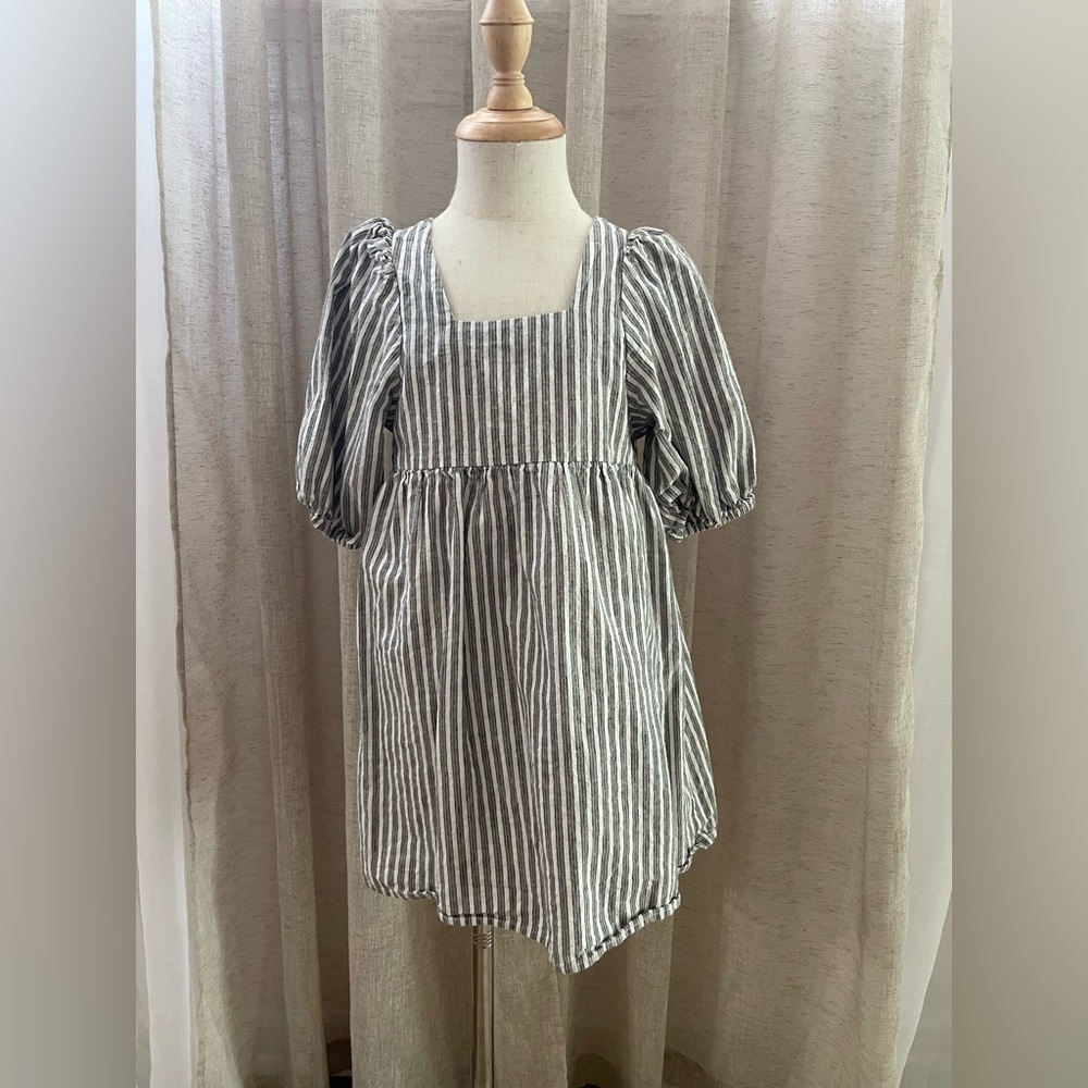Rylee&Cru
Striped Puff Sleeve Dress
